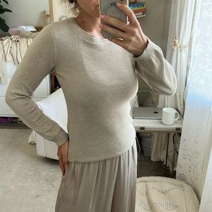 Tommy Hilfiger Gold/Tan Sweater size small